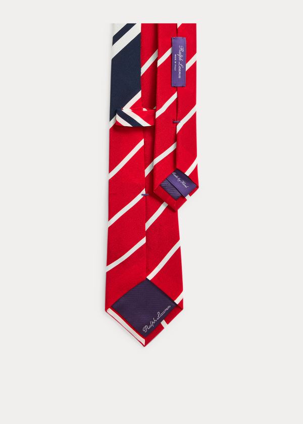 Men's Ralph Lauren Regimental Art Deco Silk Ties | 780512PGJ